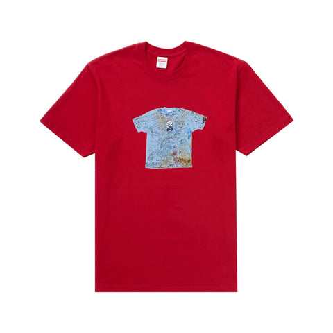 Supreme 30th Anniversary Shirt Red Tee