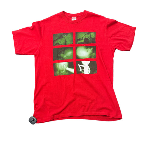 Supreme Chris Cunningham Rubber Alien Red Tee