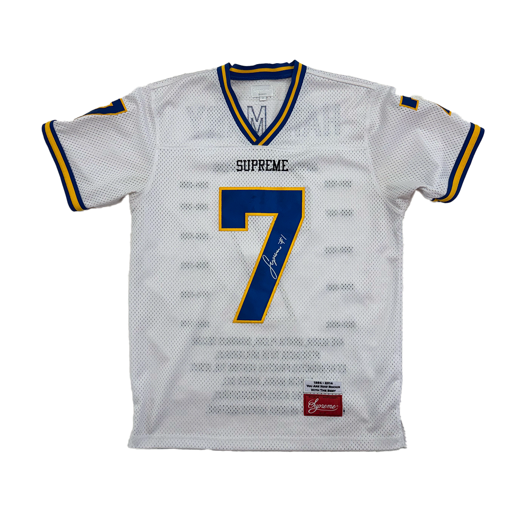 Supreme Hail Mary Jersey White (M)