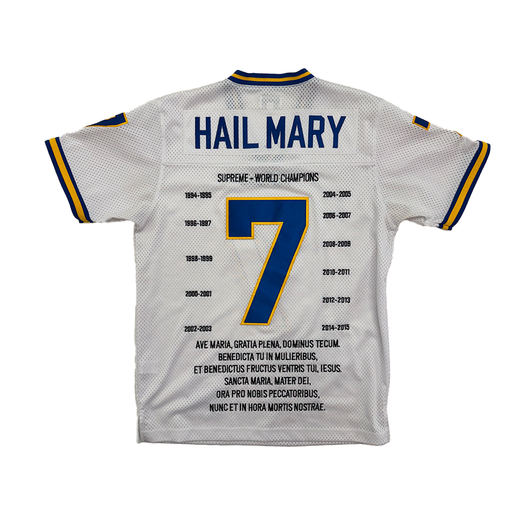 Supreme Hail Mary Jersey White (M)