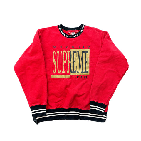 Supreme Team Red Crewneck (M)