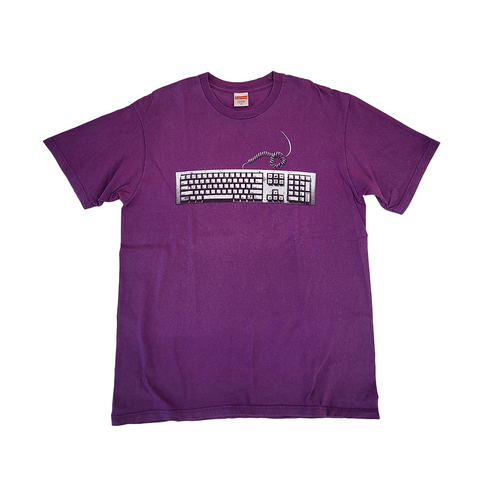 Supreme Keyboard Purple Tee (M)