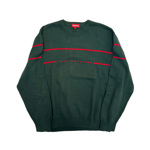 Supreme is Love Green Knit Sweater (L)