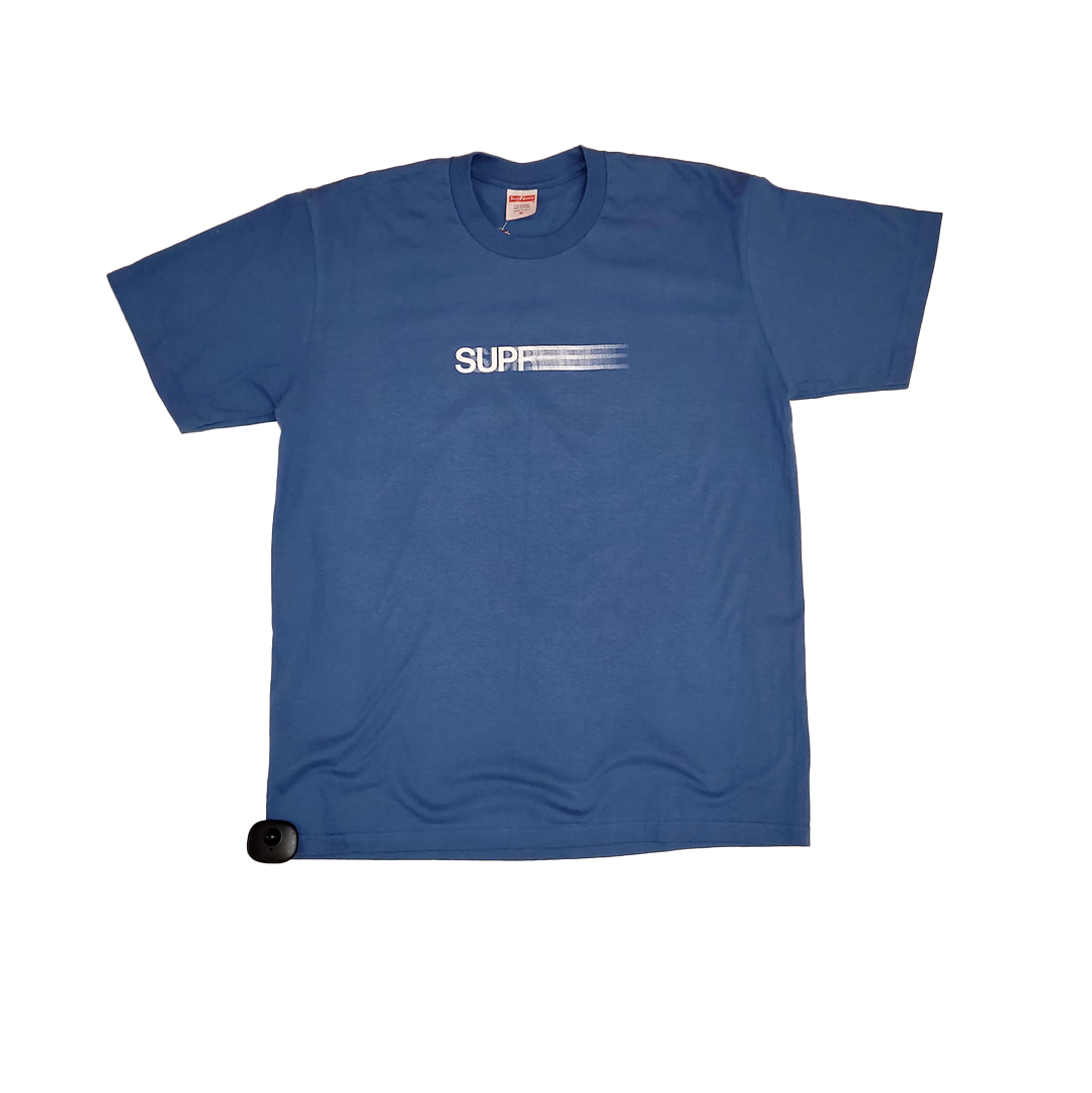 Supreme Motion Box Logo Blue Tee (M)