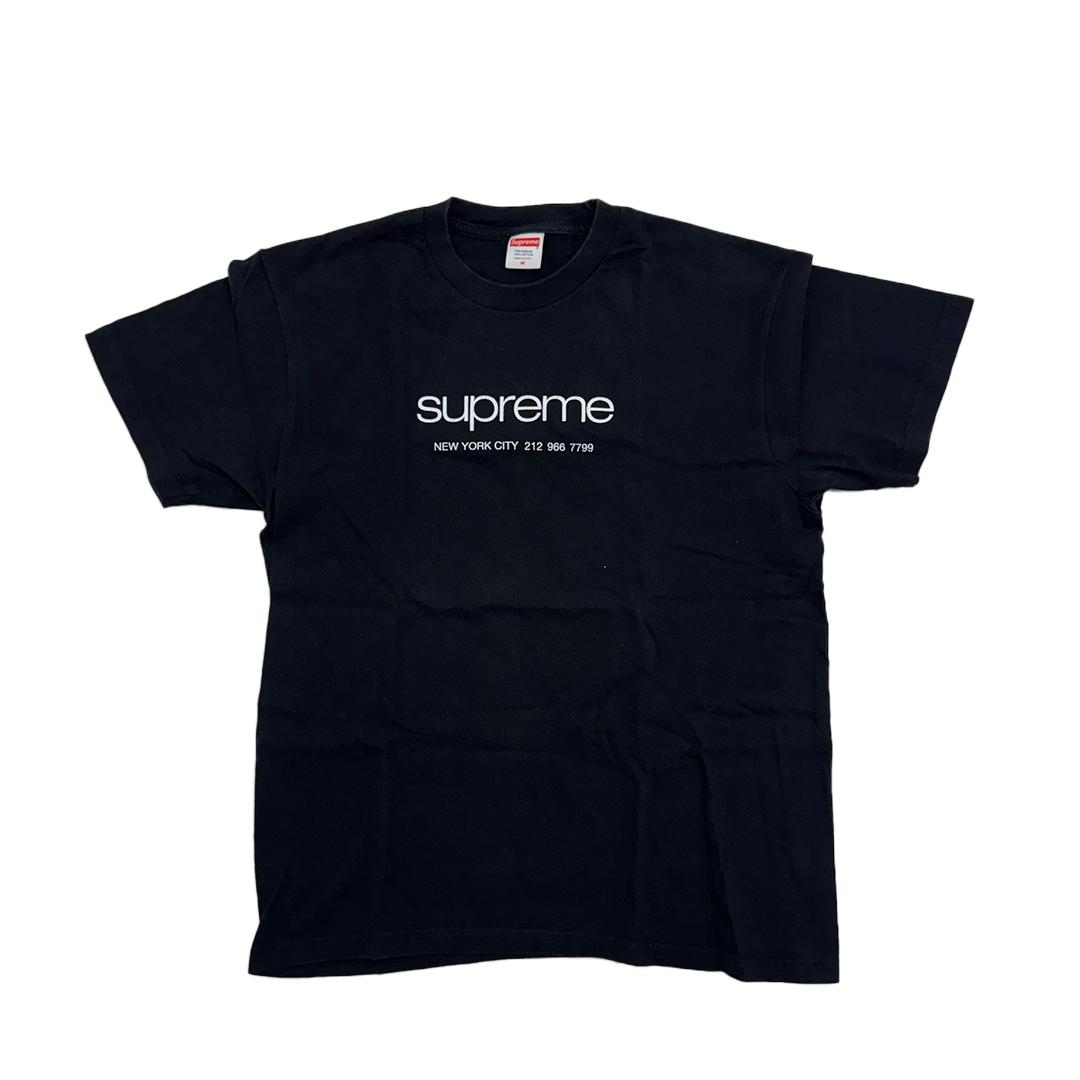 Supreme Shop Black Tee (M)