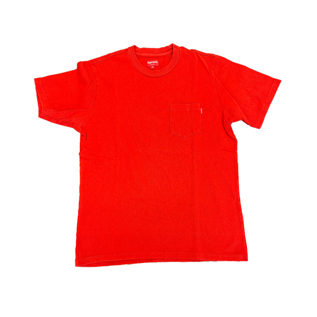 Supreme Pocket Red Tee (M)