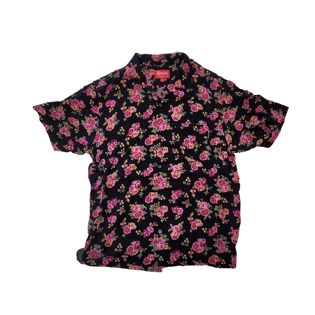 Supreme Floral Rayon S/S Shirt (M)