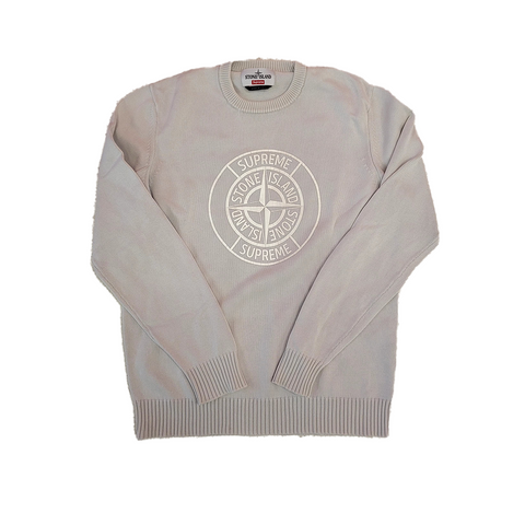 Supreme x Stone Island Reflective Knit Sweater (M)