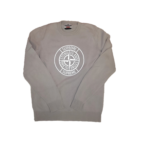 Supreme x Stone Island Reflective Knit Sweater (M)