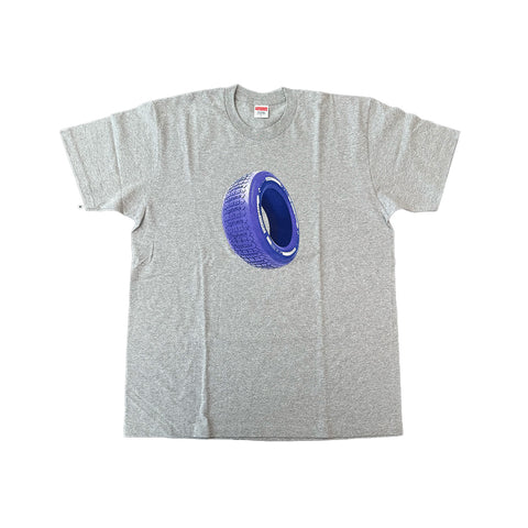 Supreme Tire Heather Grey Tee