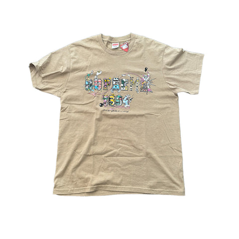 Supreme Varsity Taupe Tee