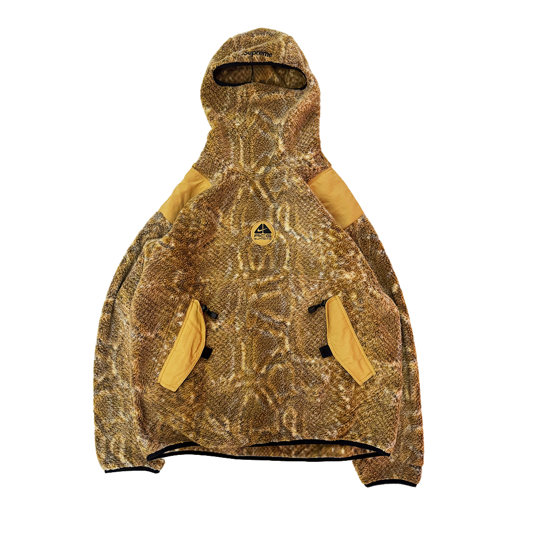 Supreme x Nike ACG Ninja Gold Snakeskin Hoodie (L)