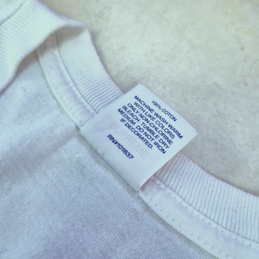 Supreme All Over White Tee (M)