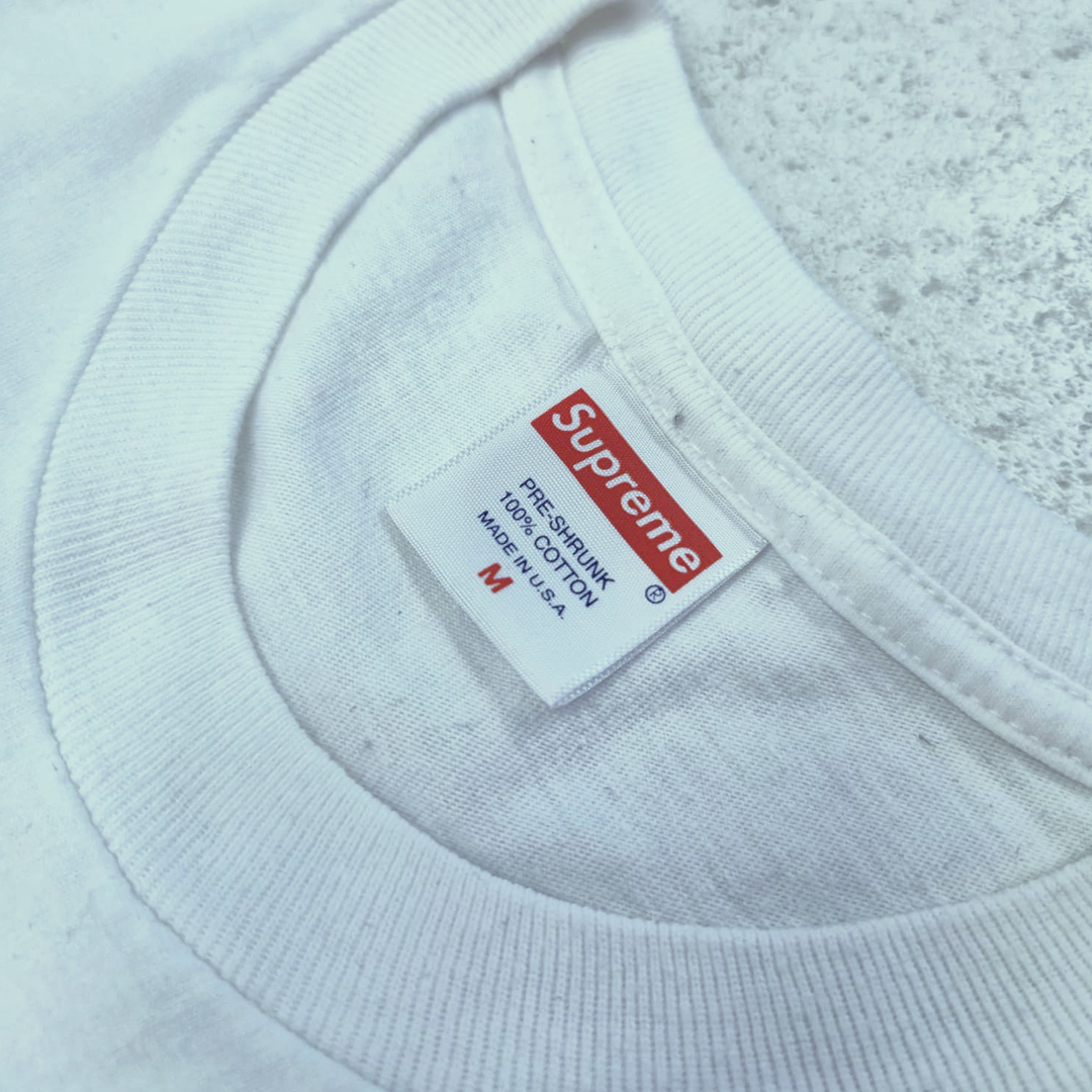 Supreme All Over White Tee (M)