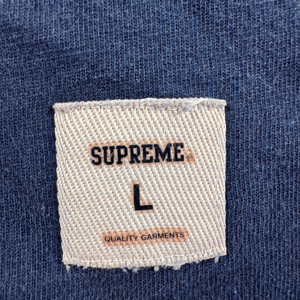 Supreme Cloud Arc Navy Tee (L)