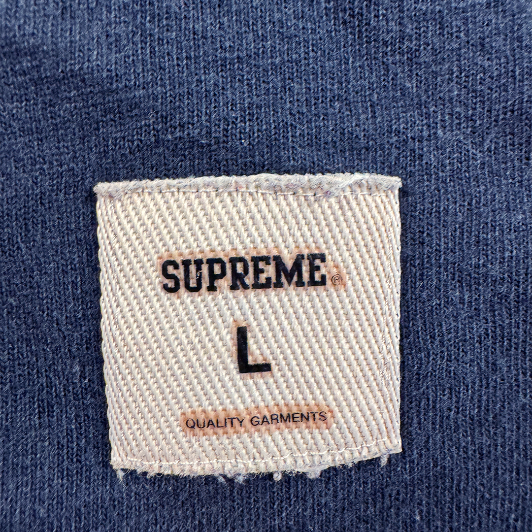 Supreme Cloud Arc Navy Tee (L)