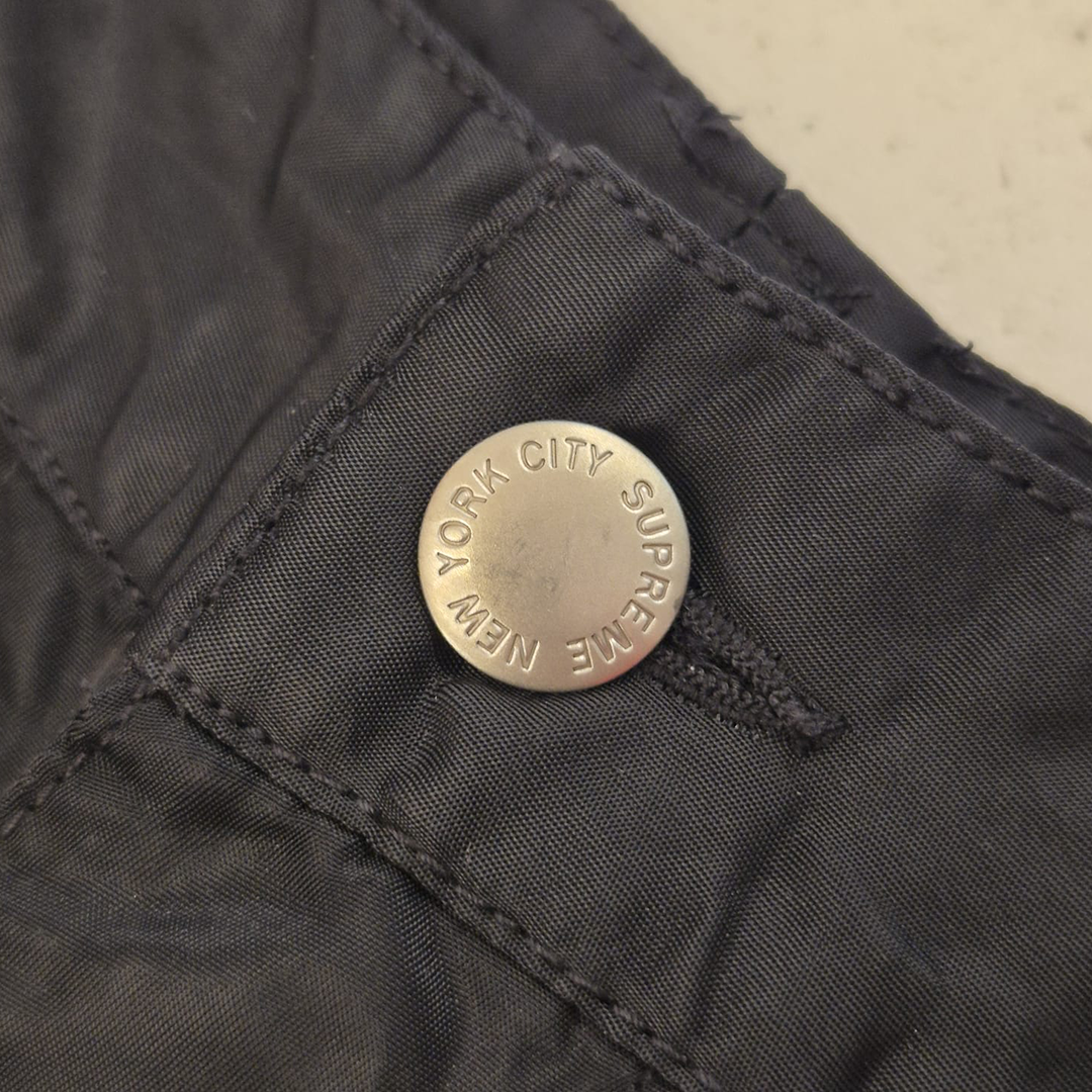 Supreme Black Aviation Pants (XL)