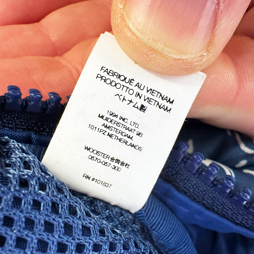 Supreme Puffer Blue Paisley Side Bag