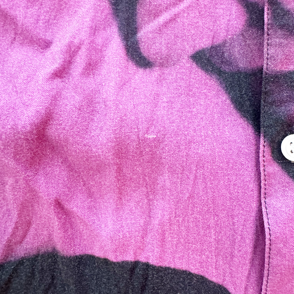 Supreme Bela Lugosi Purple S/S Shirt Rayon (L)