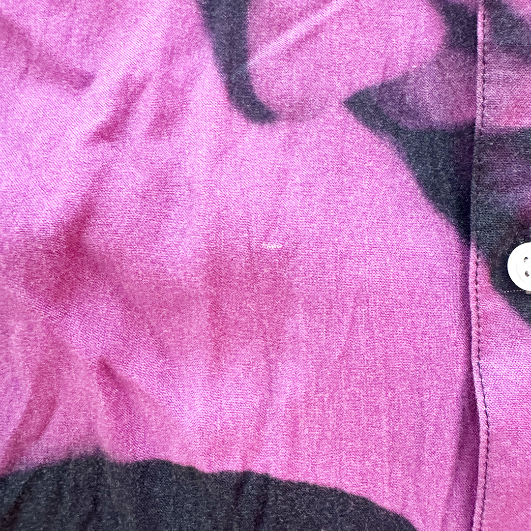 Supreme Bela Lugosi Purple S/S Shirt Rayon (L)