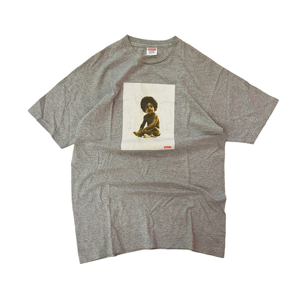 Supreme Biggie Grey Tee (L)