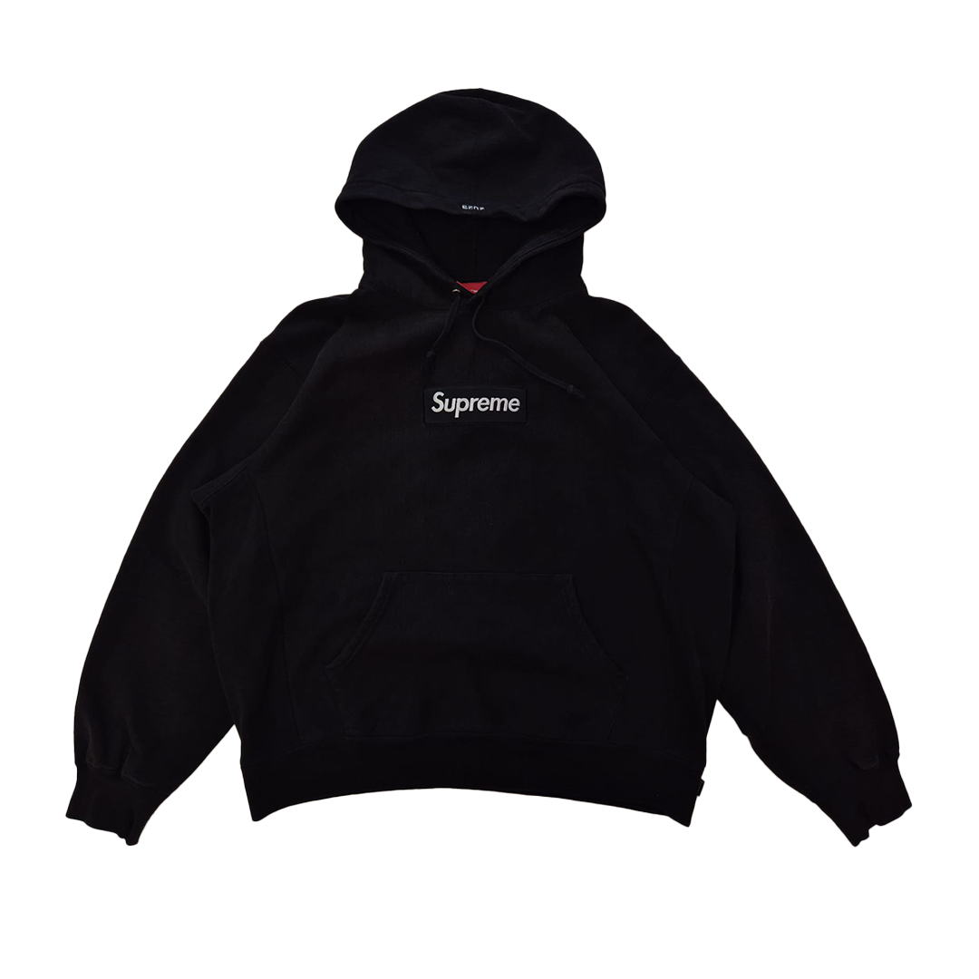 Supreme Box Logo 2023 Black Hoodie (M)