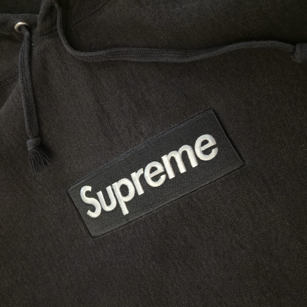 Supreme Box Logo 2023 Black Hoodie (M)