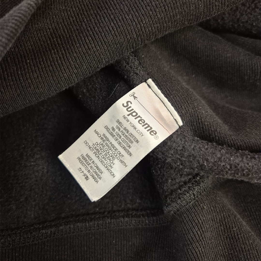 Supreme Box Logo 2023 Black Hoodie (M)