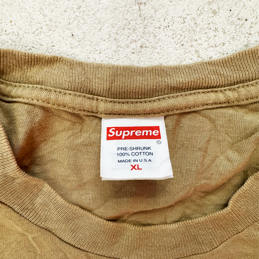 Supreme Camo Box Logo Dust Brown Tee (XL)