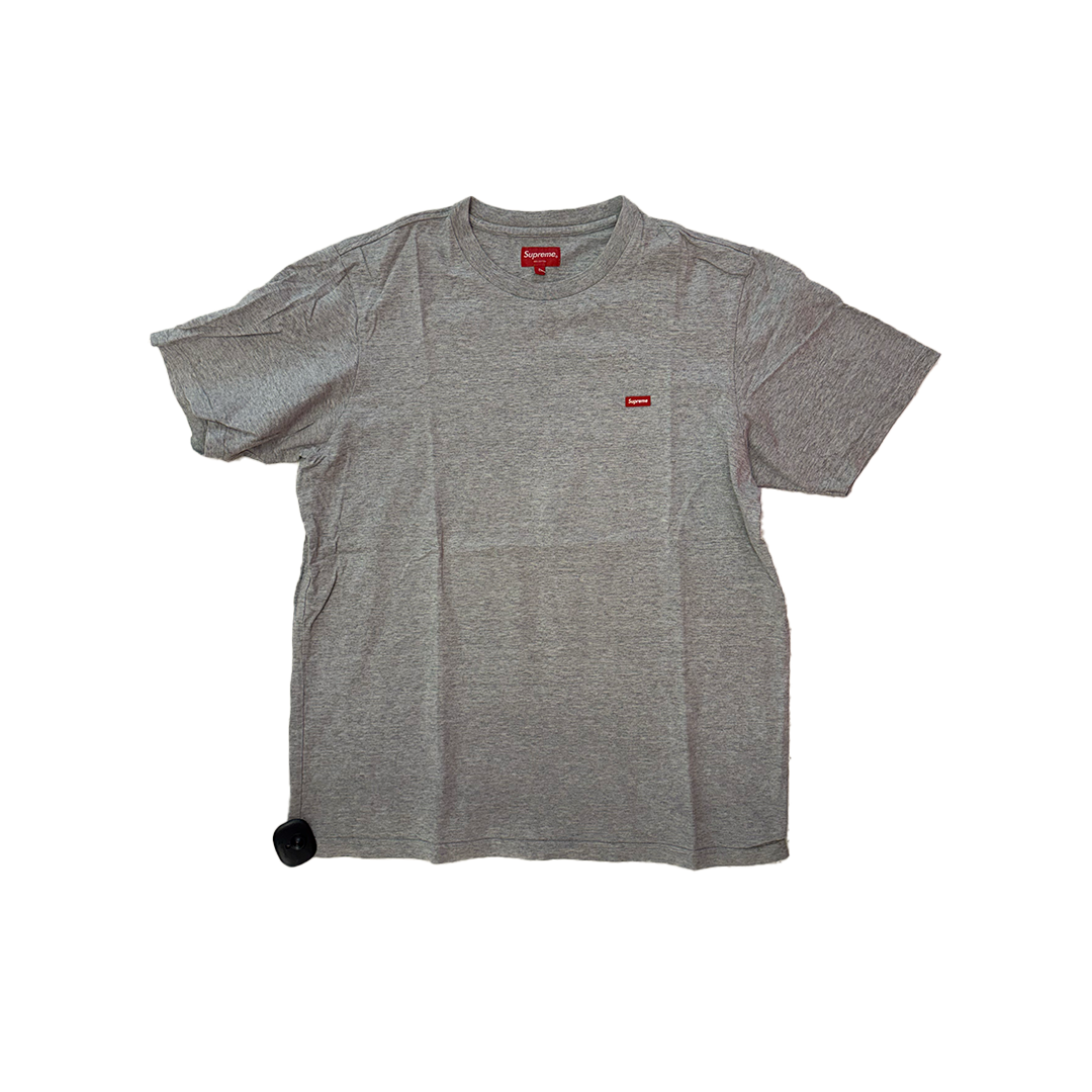 Supreme Small Box Logo Plastic Heather Grey Tee (L)