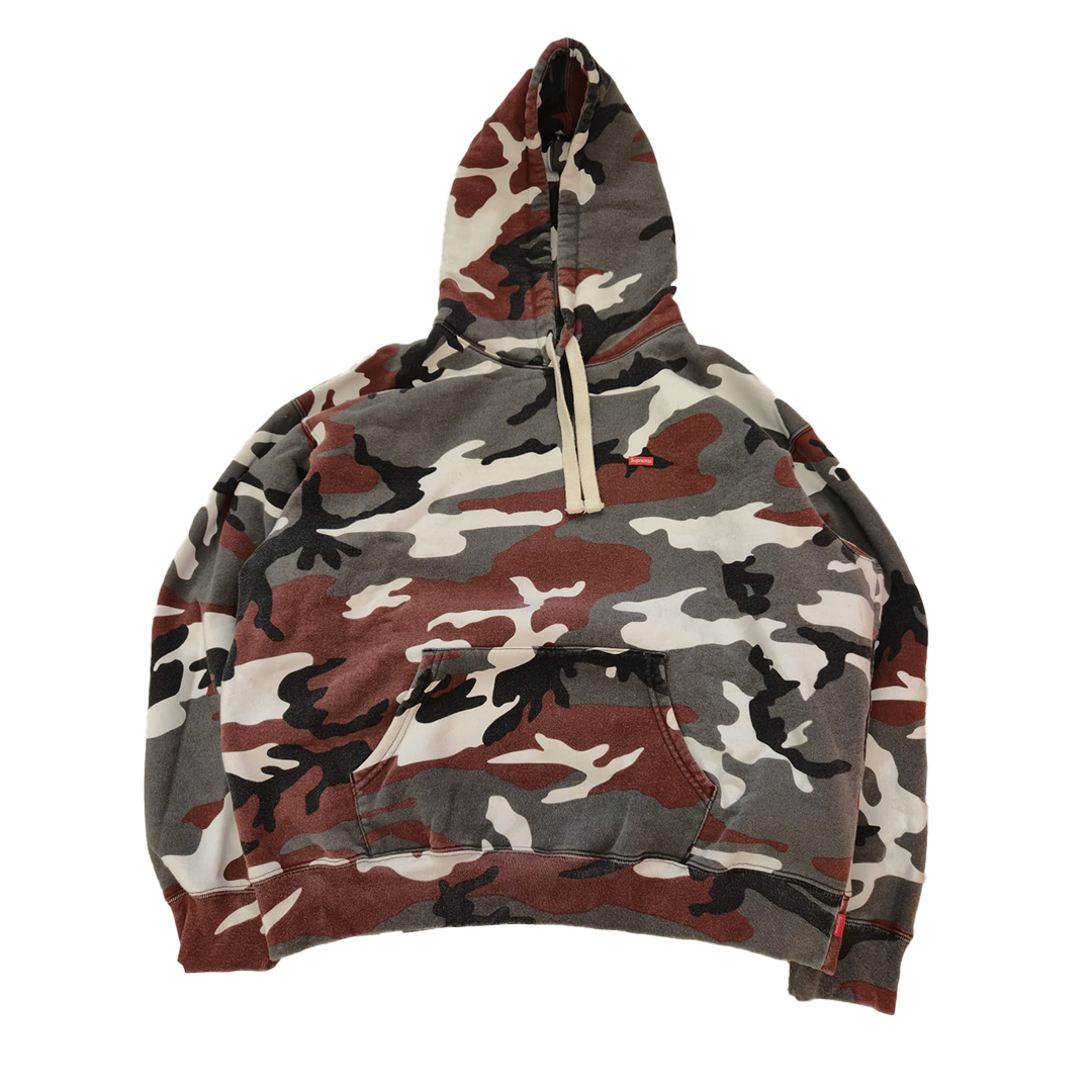 Supreme Small Box Drawcord Hoodie (L)