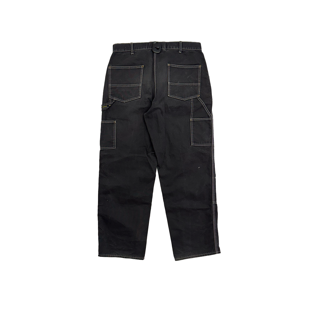 Supreme Carpenter Black Washed Heavy Pants (32)