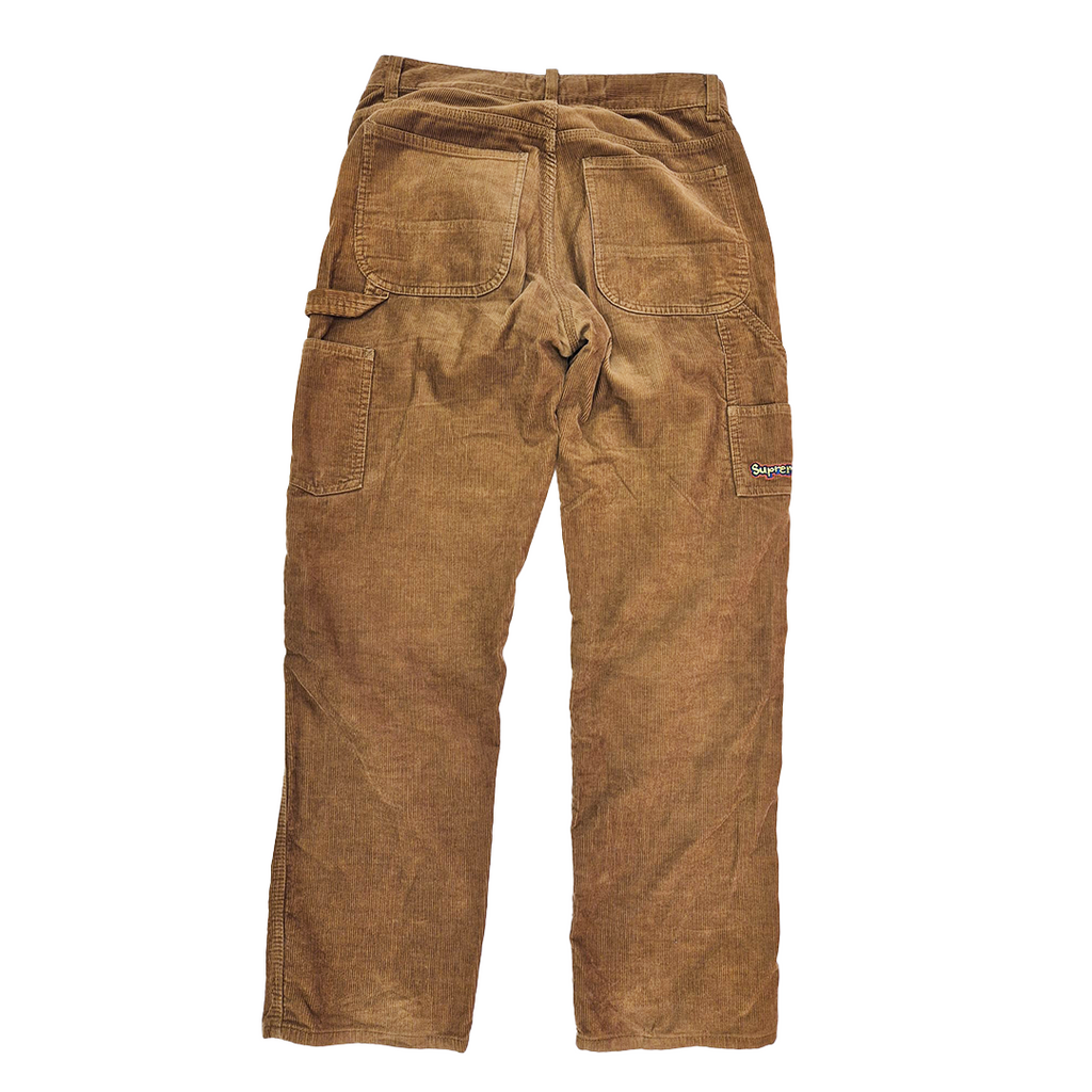 Supreme Corduroy Painter Pants Gonz Logo Brown (30)