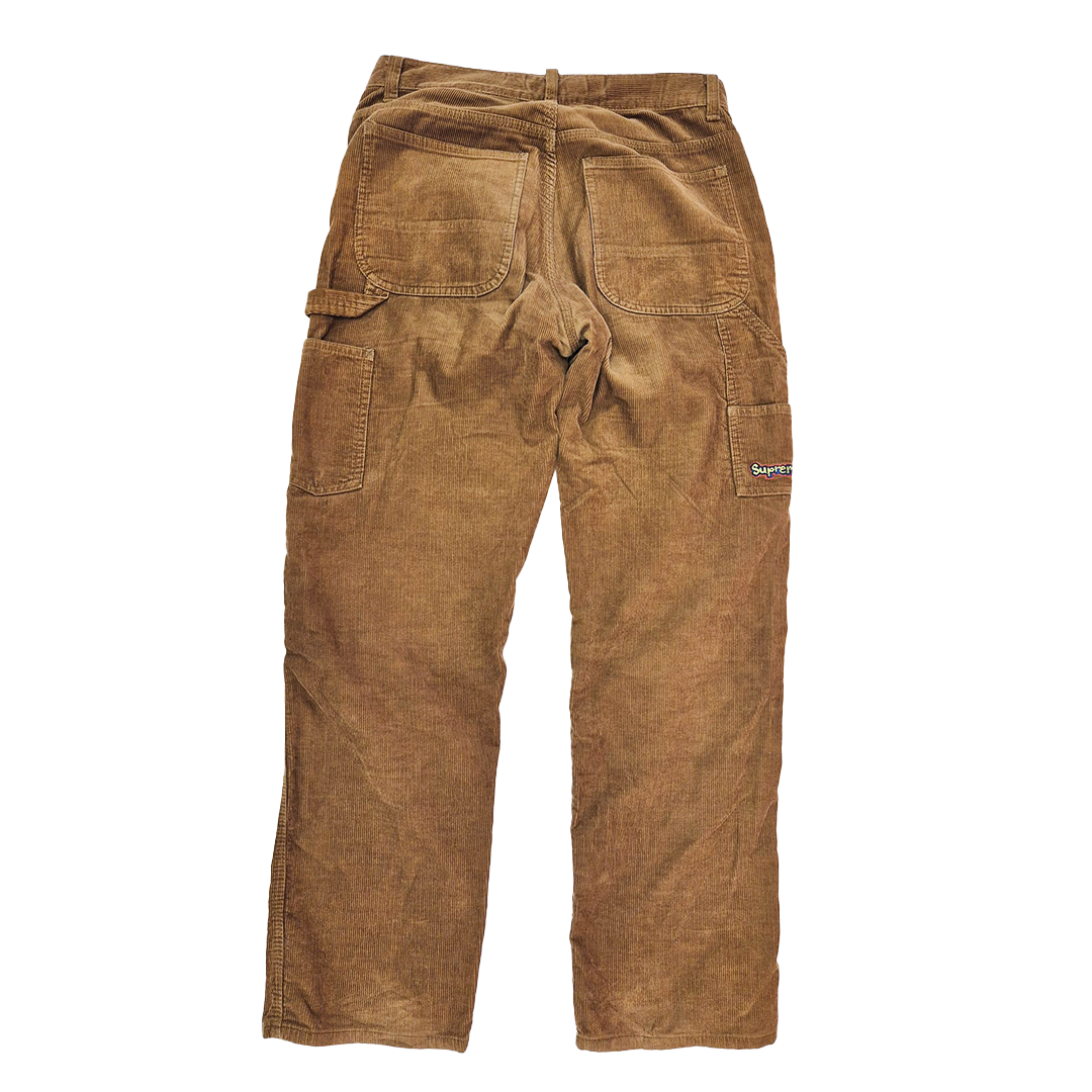Supreme Corduroy Painter Pants Gonz Logo Brown (30)