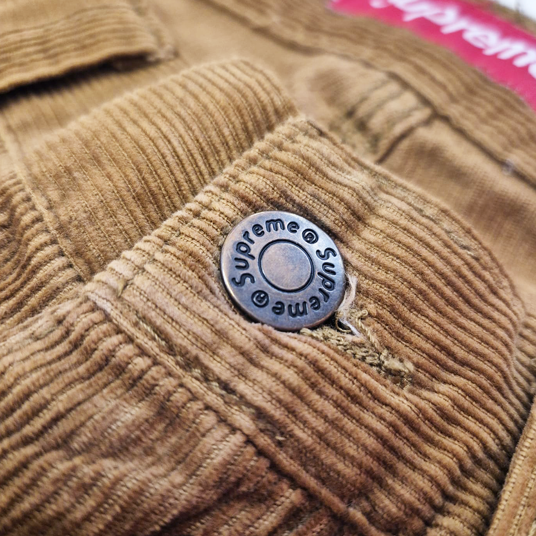 Supreme Corduroy Painter Pants Gonz Logo Brown (30)