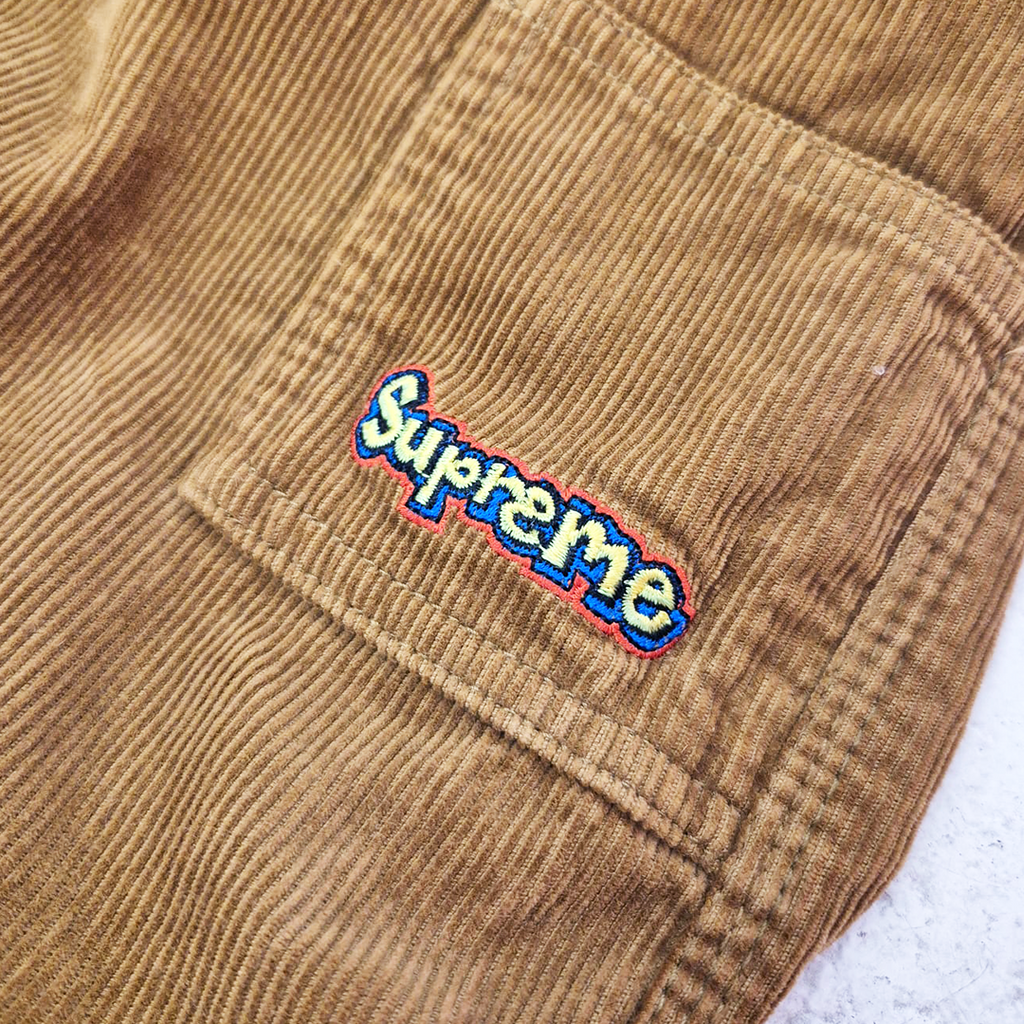 Supreme Corduroy Painter Pants Gonz Logo Brown (30)