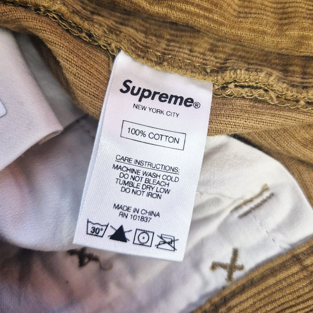 Supreme Corduroy Painter Pants Gonz Logo Brown (30)