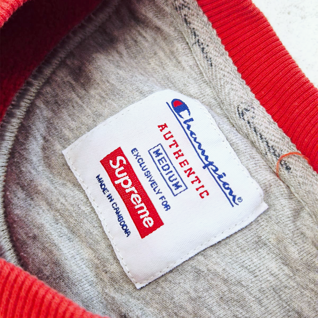 Supreme x Champion Chrome Red Sweater (M)