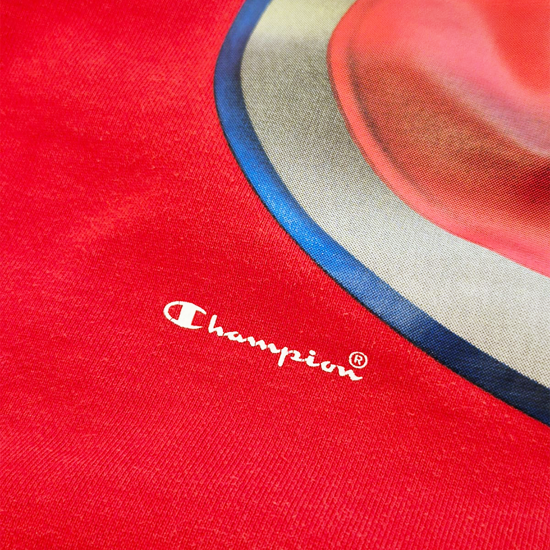 Supreme x Champion Chrome Red Sweater (M)