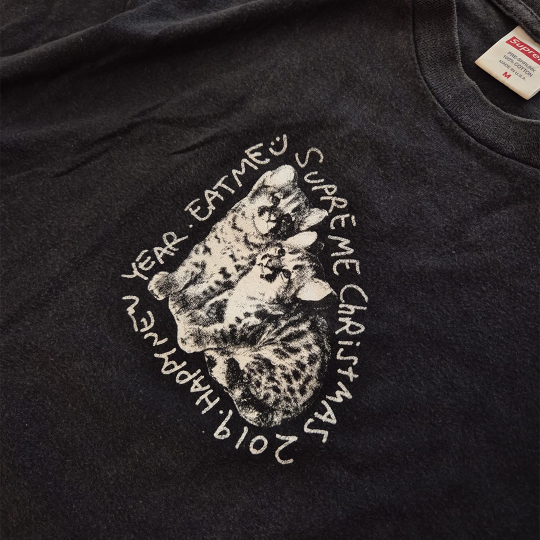 Supreme Eat Me 2019 Black Tee (M)