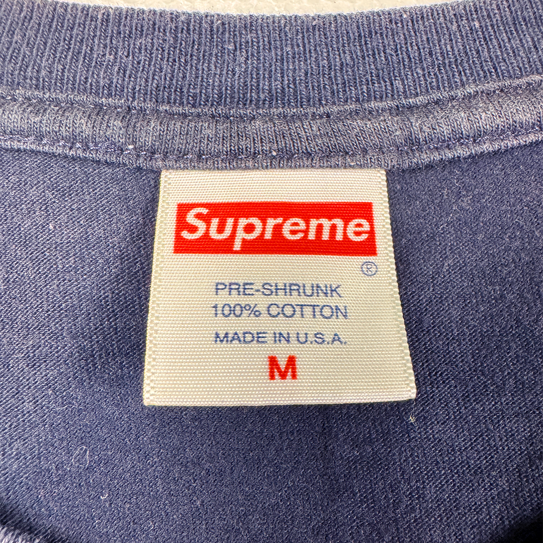 Supreme x Ghostface Killah Supreme Clientele Black Tee (M)