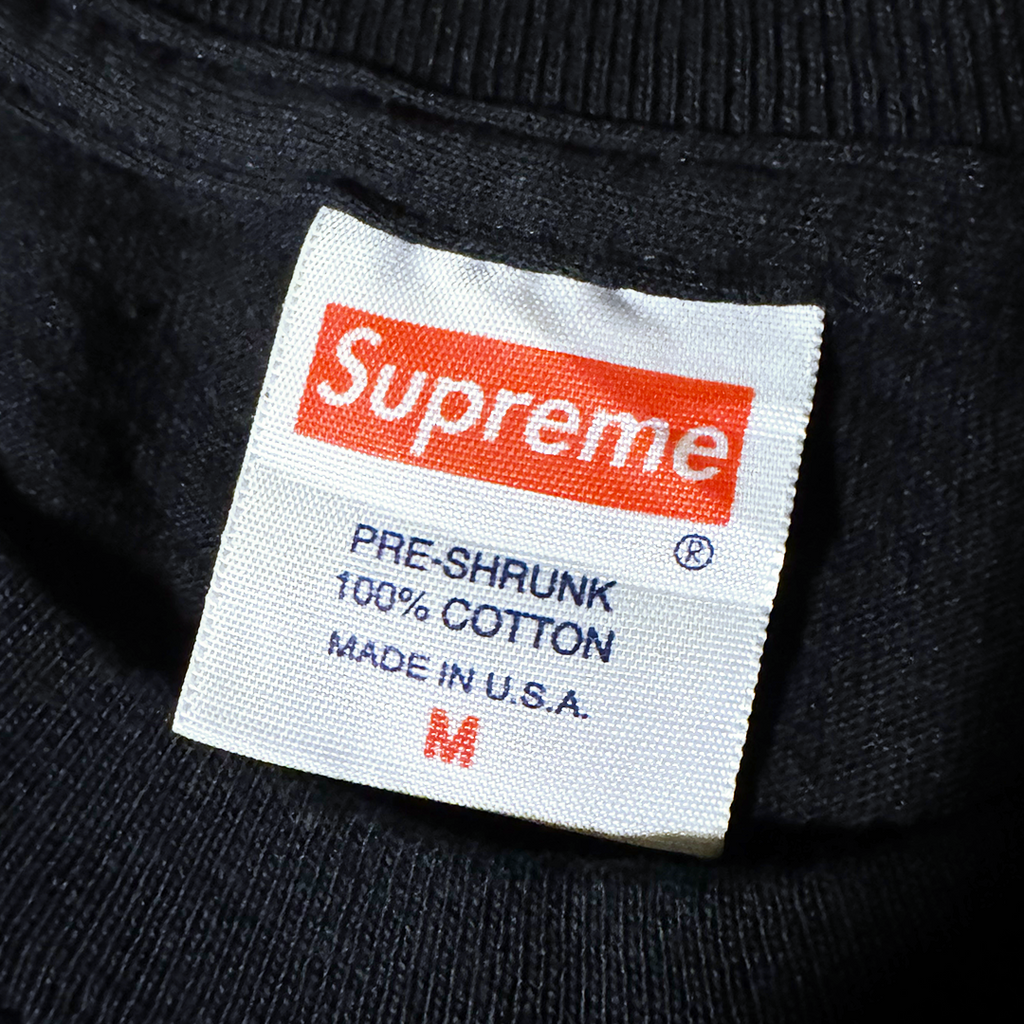 Supreme x COST Phone Number Black Tee (M)
