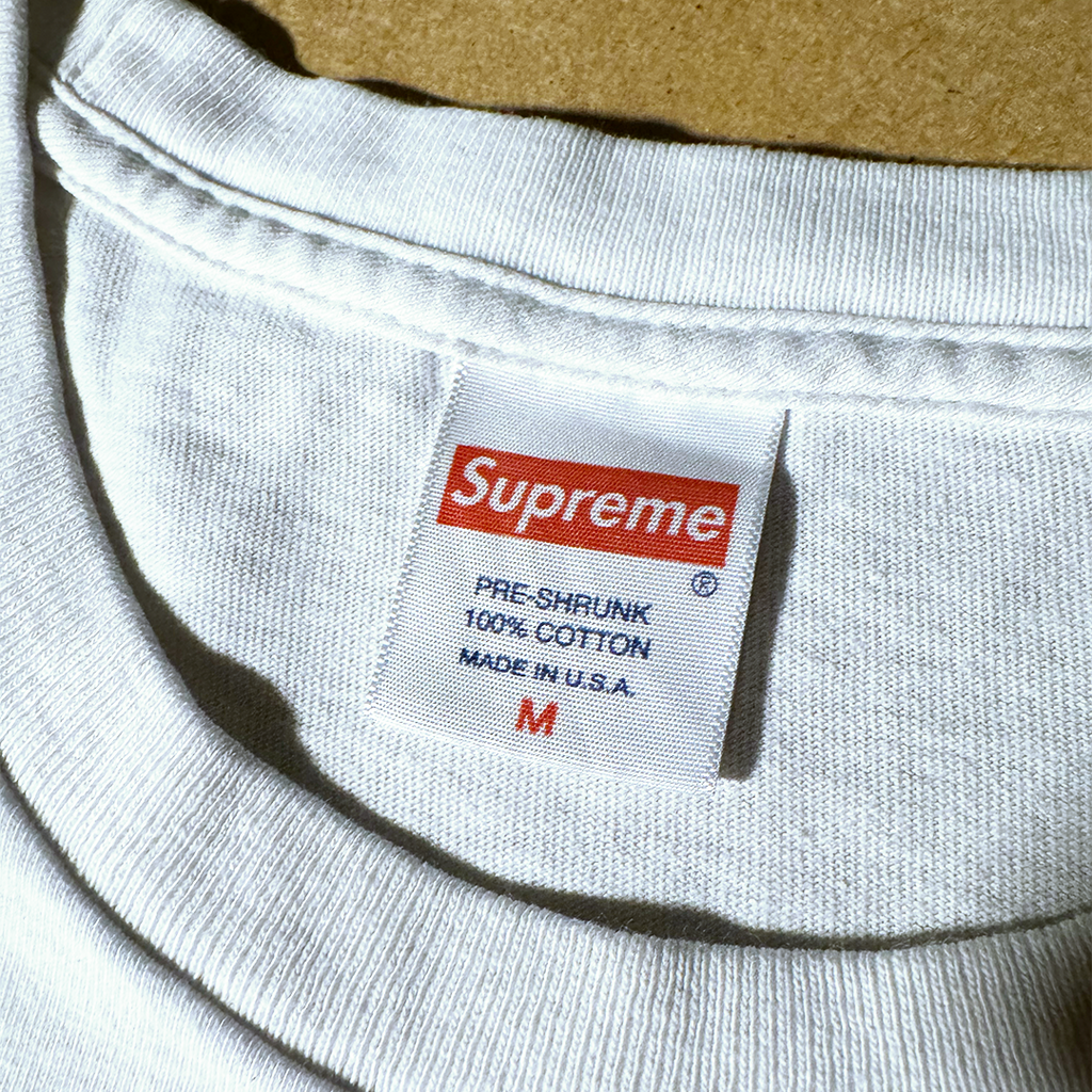 Supreme Cyber White Tee (M)