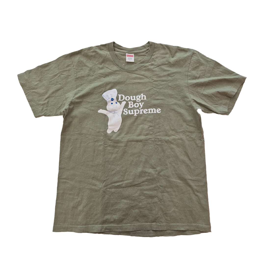 Supreme Dough Boy Moss Green Tee (L)