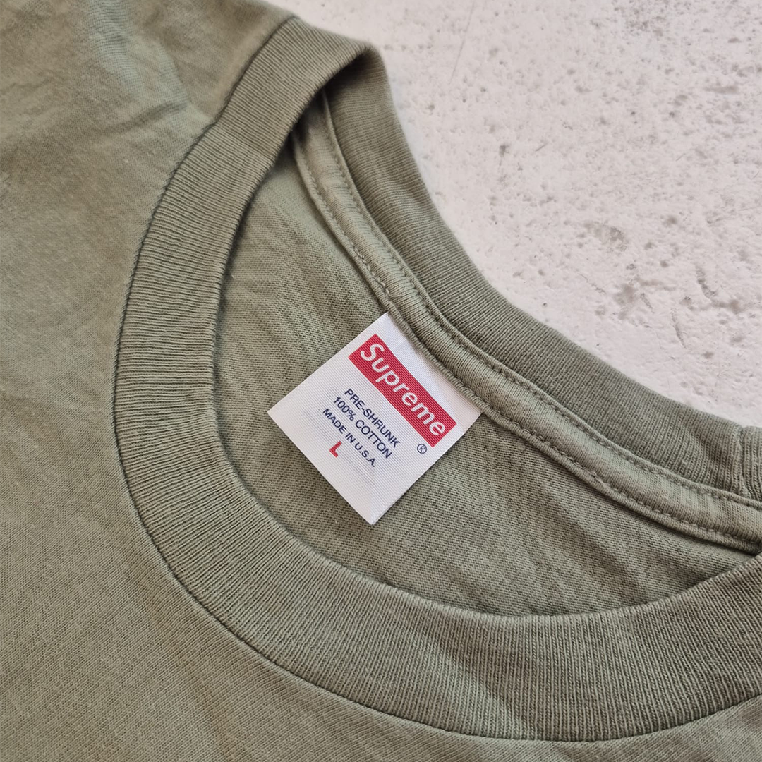 Supreme Dough Boy Moss Green Tee (L)