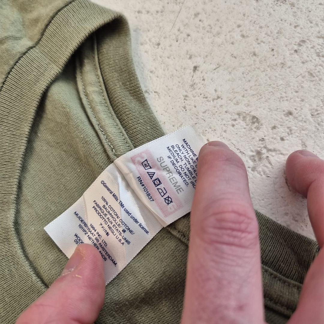 Supreme Dough Boy Moss Green Tee (L)