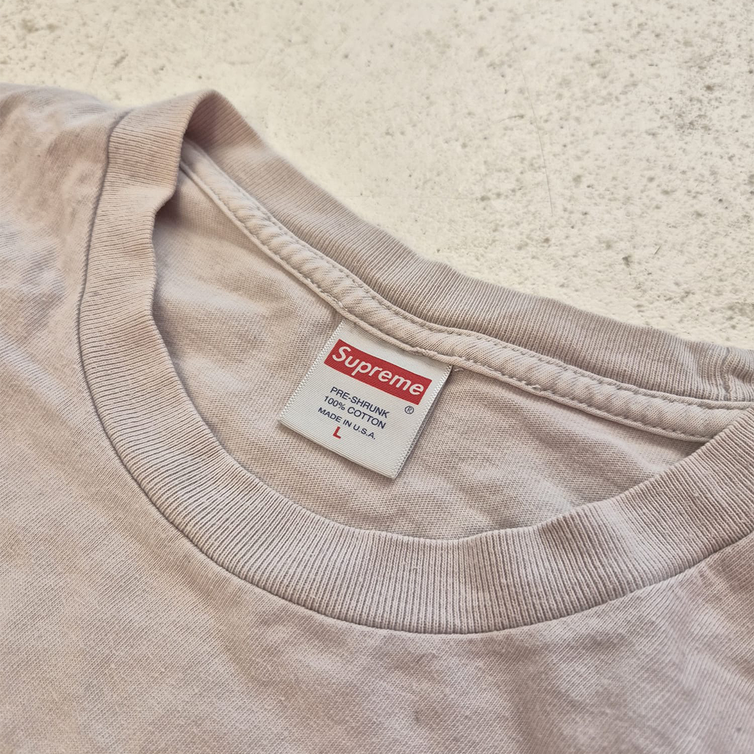 Supreme x TABBOO! NY Faces Beige Tee (L)