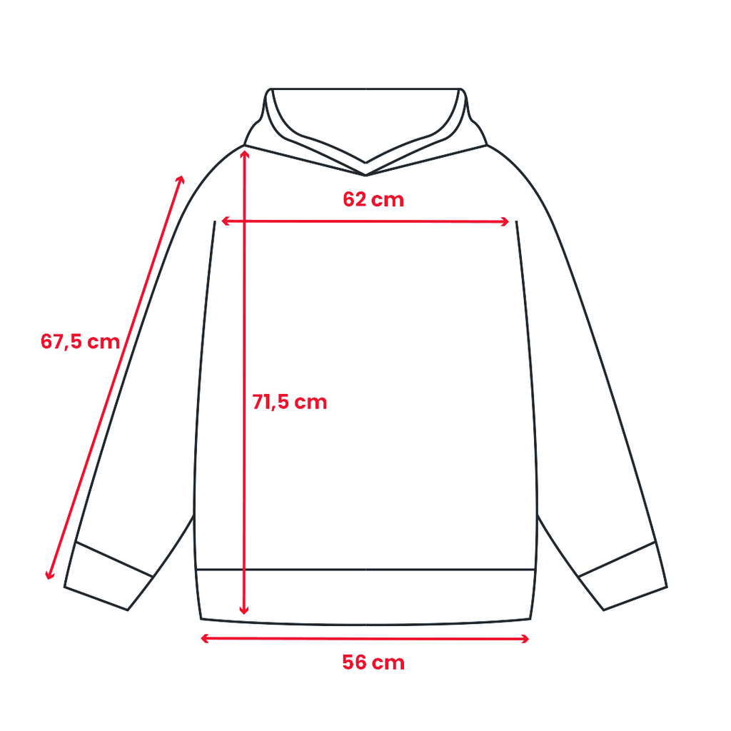 Supreme Reverse Fleece Navy Hooded Sweatshirt (L)