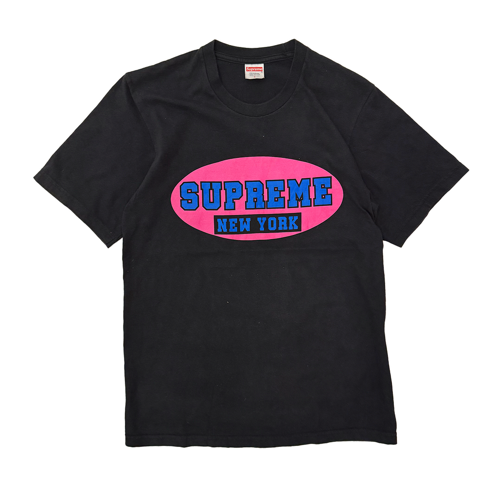 Supreme New York Black Tee (S)