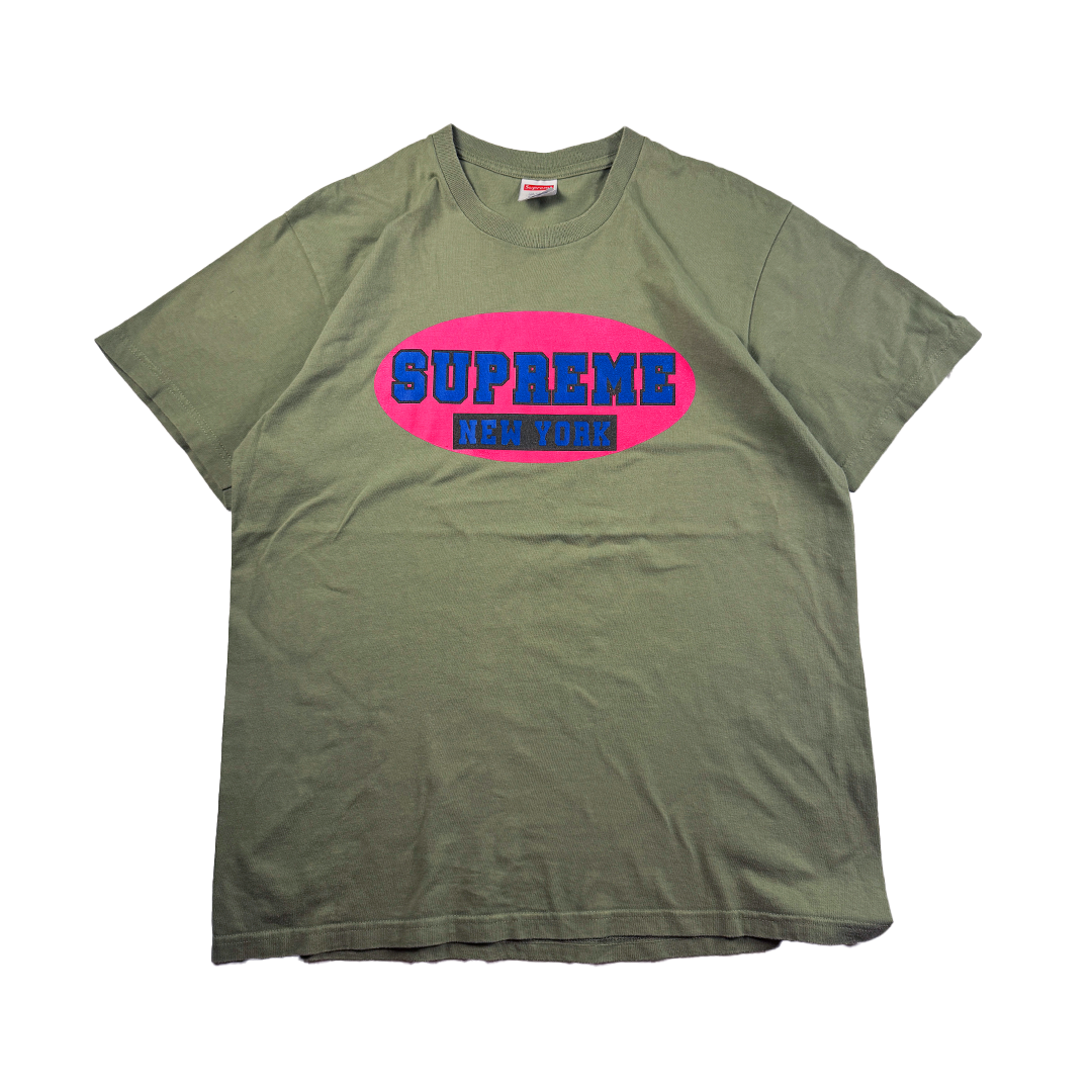Supreme New York Green Moss Tee (M)